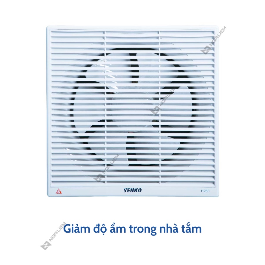 Quạt Hút Tường Thông Gió Senko (H100) [Hàng chính hãng]