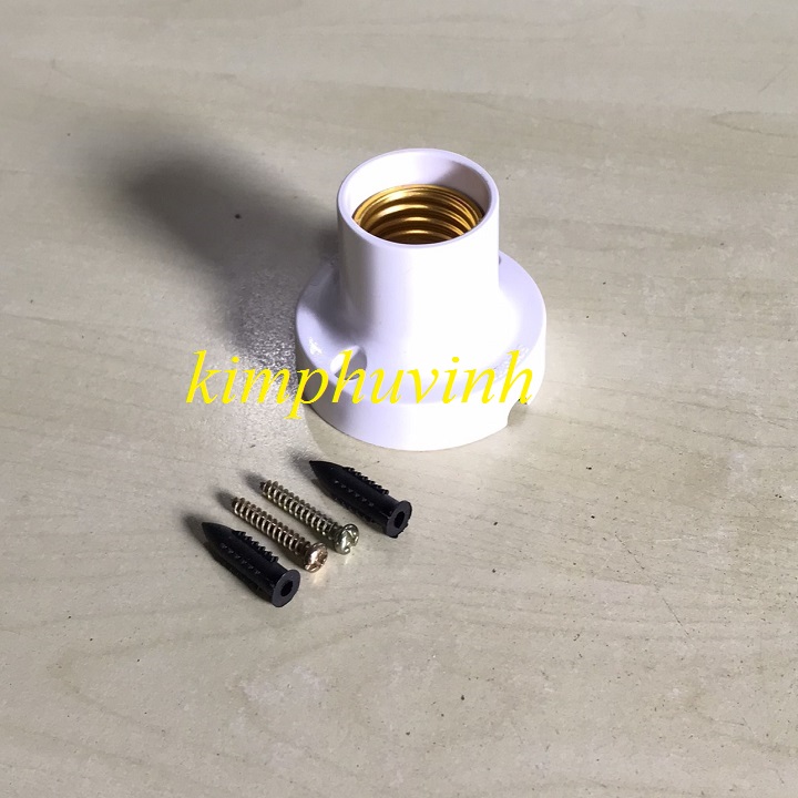 Đuôi đèn tường - đui đèn lắp trần - đuôi đèn nghiên gắn tường