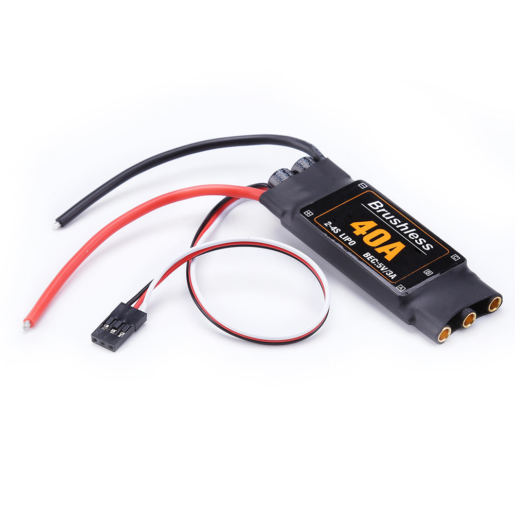 ESC tanpa sikat 30A 40A Dua Arah Untuk Drone ESC Sayap Tetap UAV ESC ...