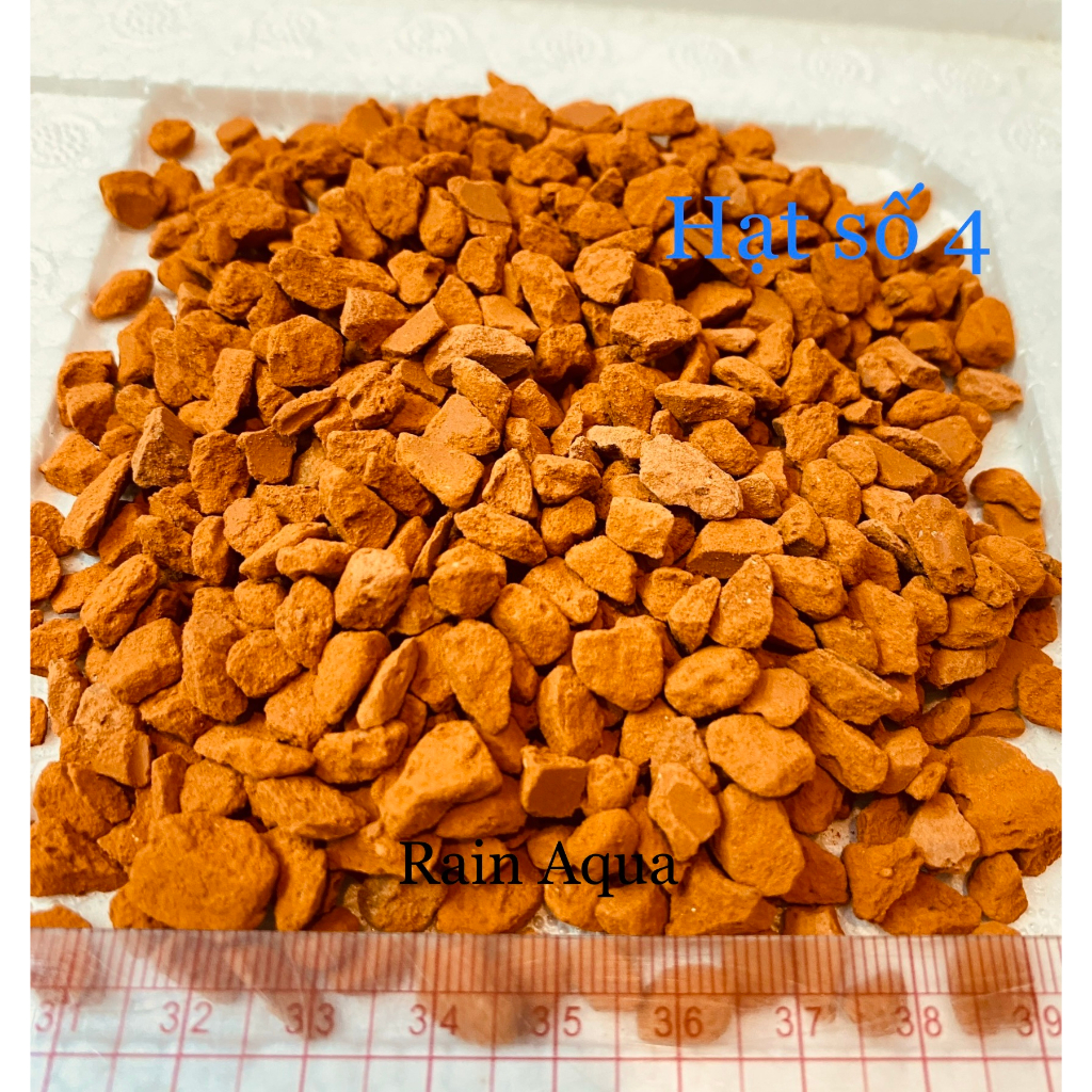sạn gốm ceramic (bao 5kg), Hạt đỏ không hạt đen. Trang trí, nền thủy sinh.