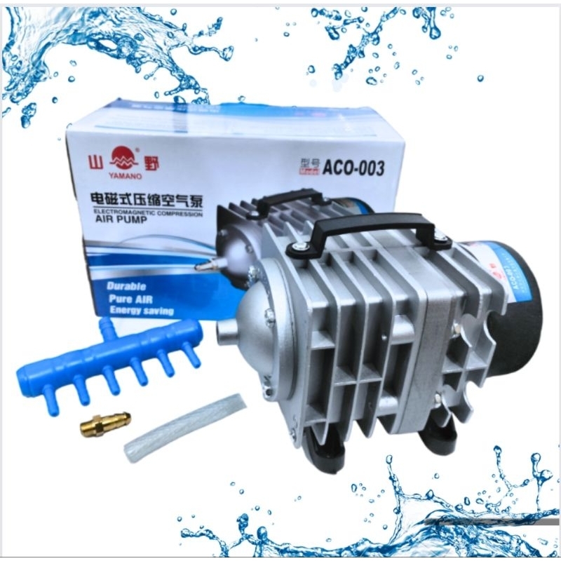YAMANO ACO 003 airpump aerator udara kolam Bioflok
