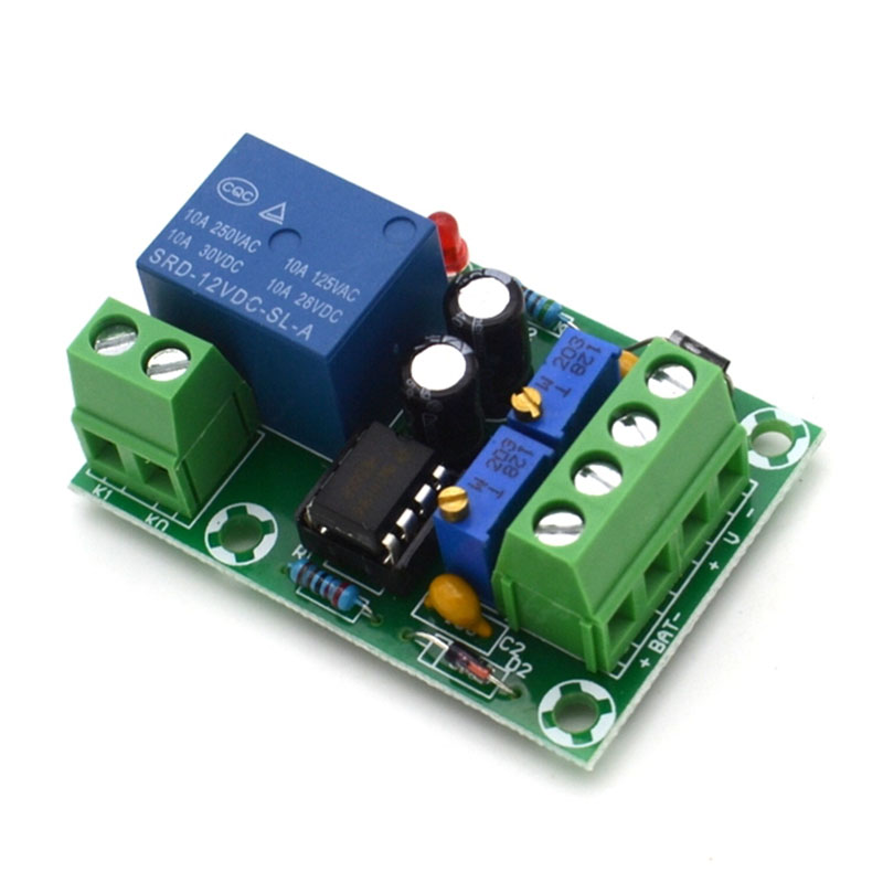 XH-M601 Battery Charging Control Board Panel Automatic Charging/Stop Switch 12V Intelligent Charger Power Control Module
