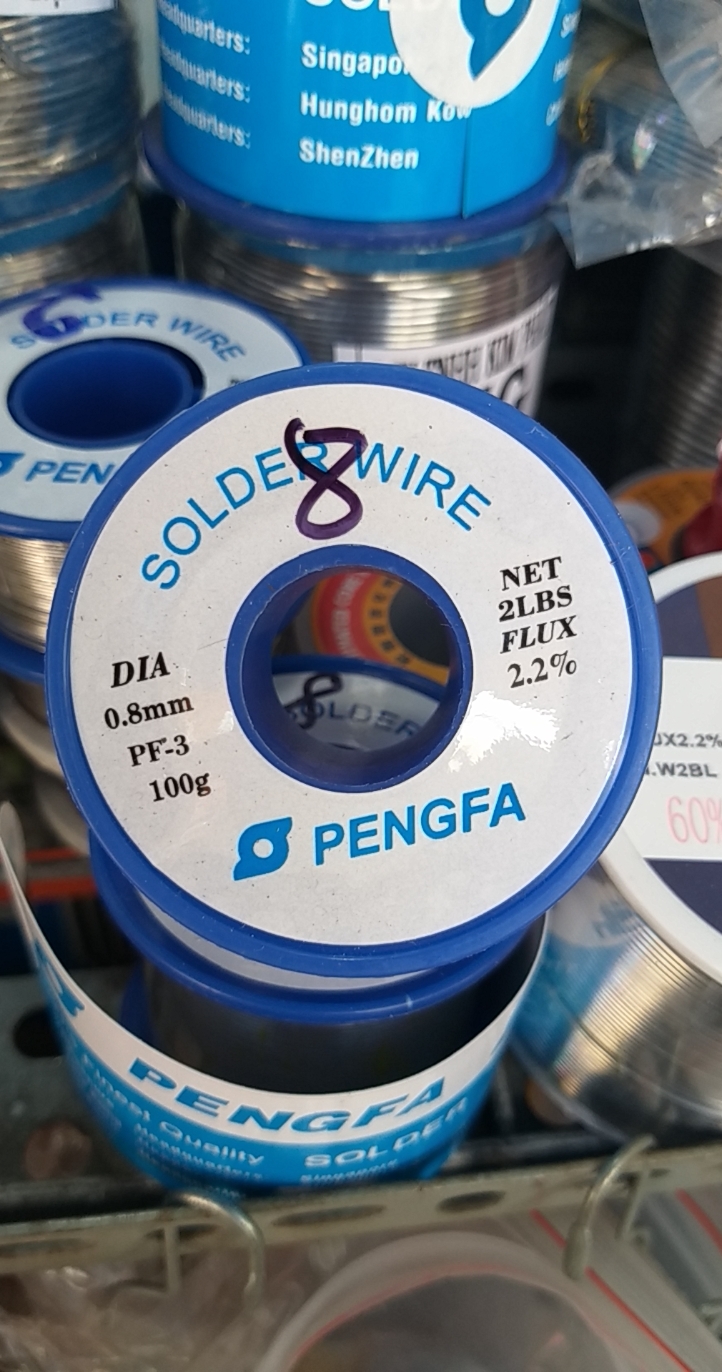 Chì hàn pengfa 0.8mm 100g
