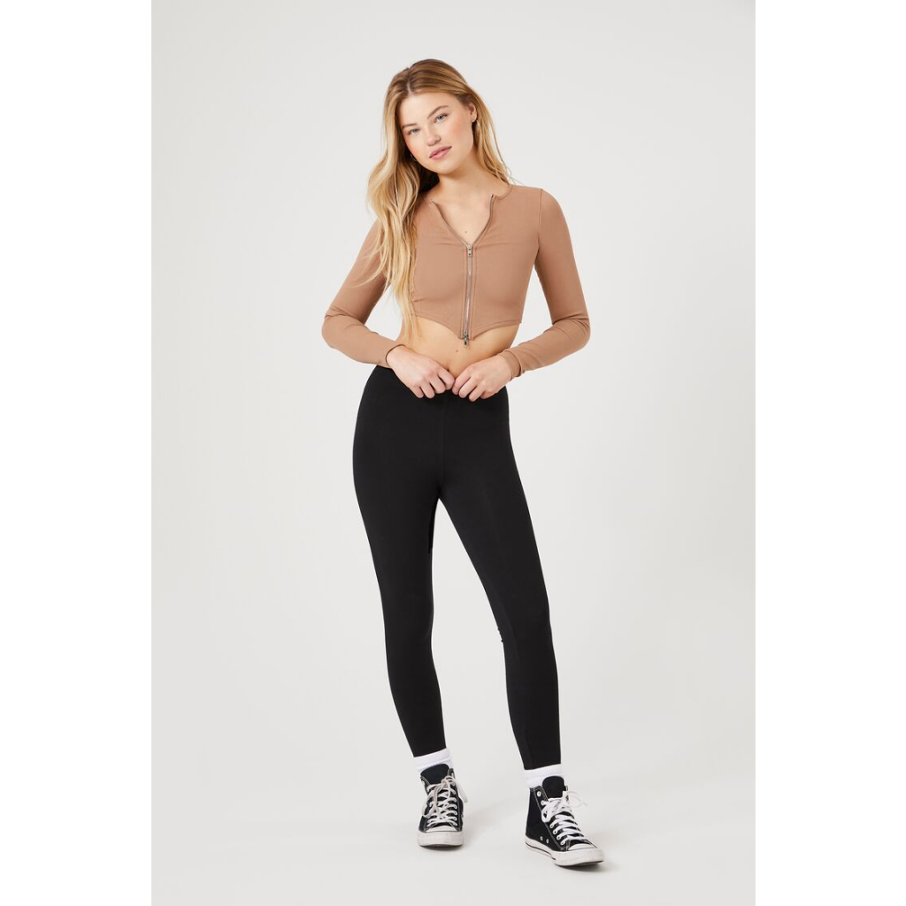 Forever 21 Women's Basic High-Rise Leggings