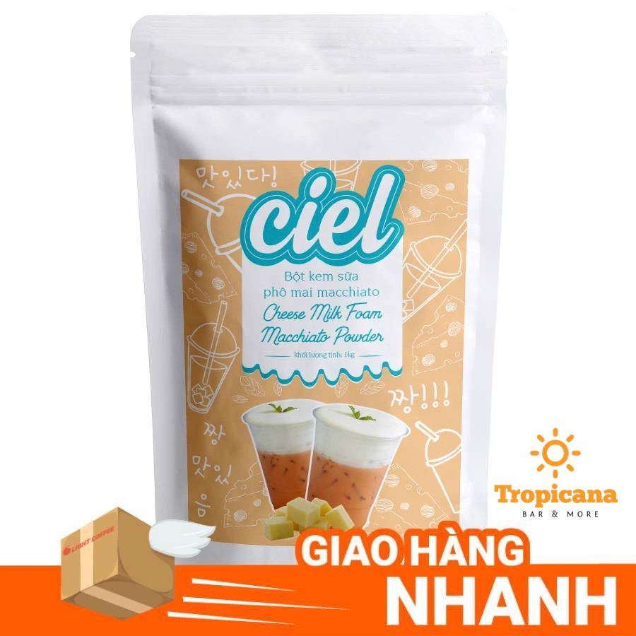 Bột kem sữa phô mai Macchiato Ciel - Nguyên Gói 500gr