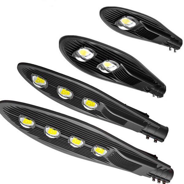 Đèn đường led 100W 2 mắt led, điện vào 220v