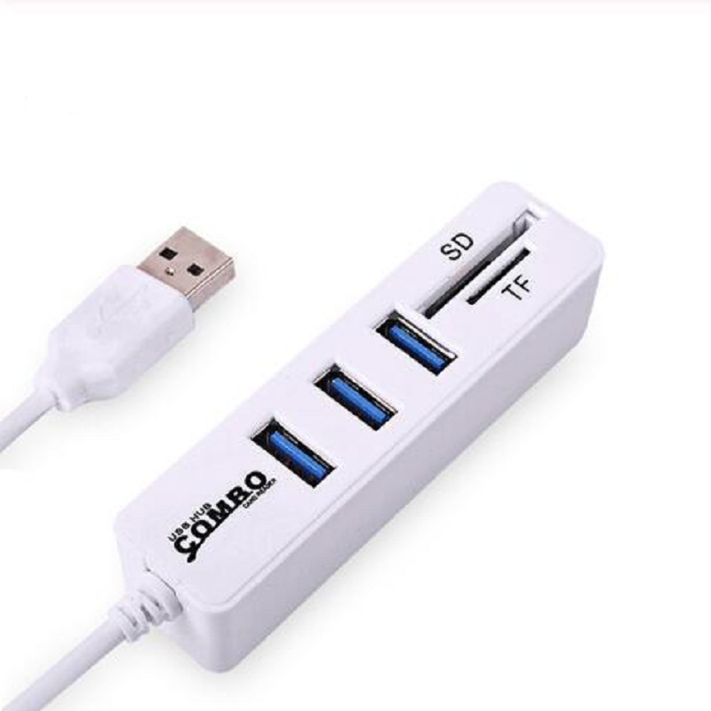 【The Timber Loft】CHIPAL USB Hub Combo 3 Ports USB 2.0 Hub High Speed ...