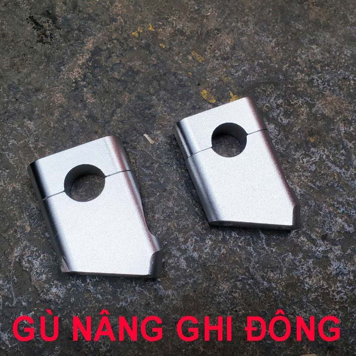 GÙ XÉO LẮP GHI ĐÔNG PHI 22mm BẠC