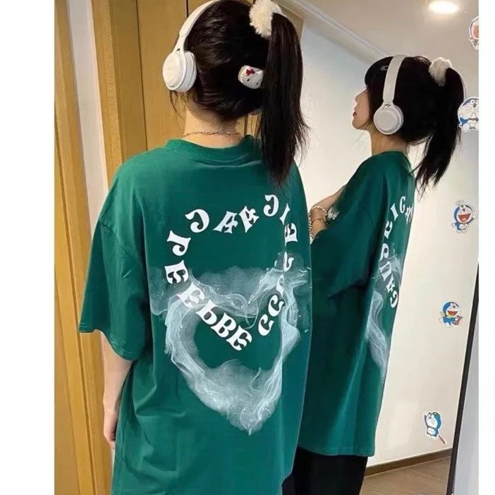 Áo trái tim chữ chất cotton su hot trend