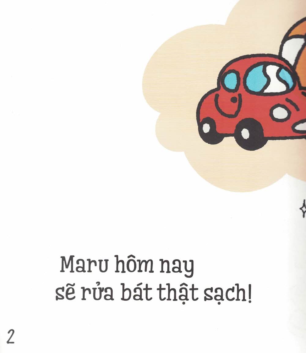 Ehon Nhật Bản: Maru Tập Rửa Bát