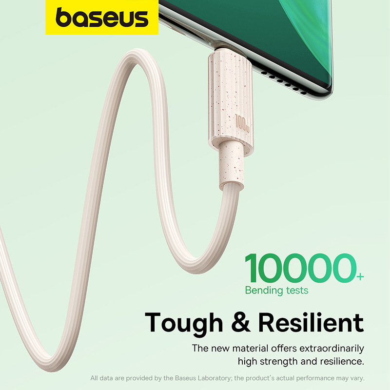 Cáp sạc nhanh Baseus Eco-friendly 100W USB C To USB Type C