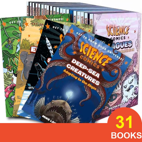 Science Comics 全巻セット 31冊 Science Comics Series (31 Books) | Lazada Singapore