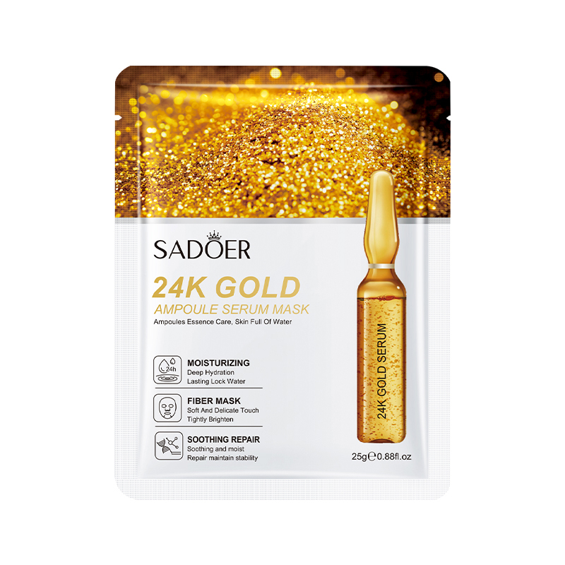 ROREC SADOER Vitamin C 24K Gold Hyaluronic Acid Ampoule Serum Facial