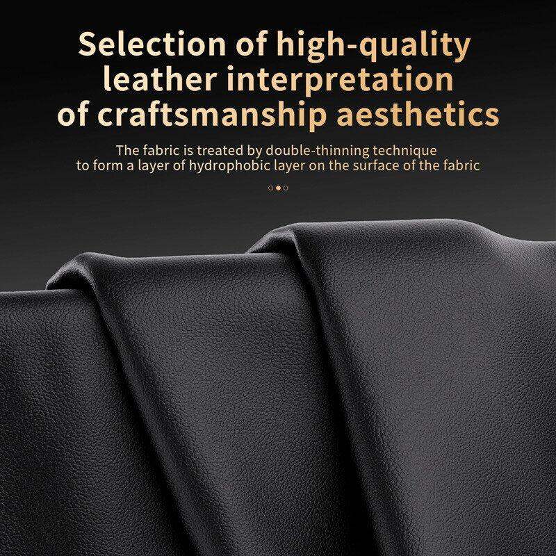 lthmy for Samsung Galaxy S26 Phone Case Luxury Leather Back Cover Matte Soft Edge Shockproof casing.