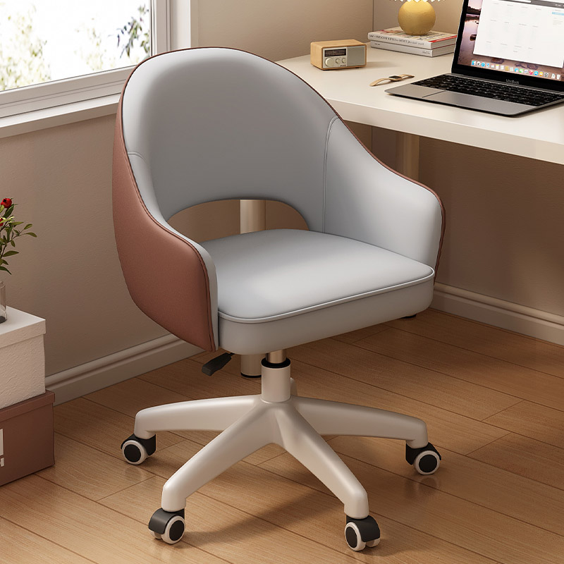 Computer chair home bedroom makeup chair sedentary and comfortable study writing chair dormitory student desk and chair office swivel chair