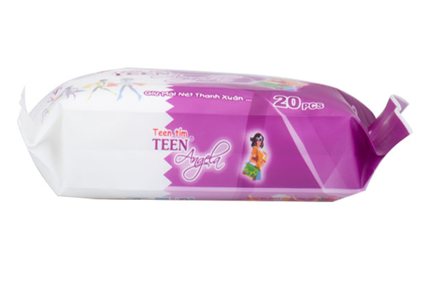 Khăn ướt tuổi teen Angela (20pcs)