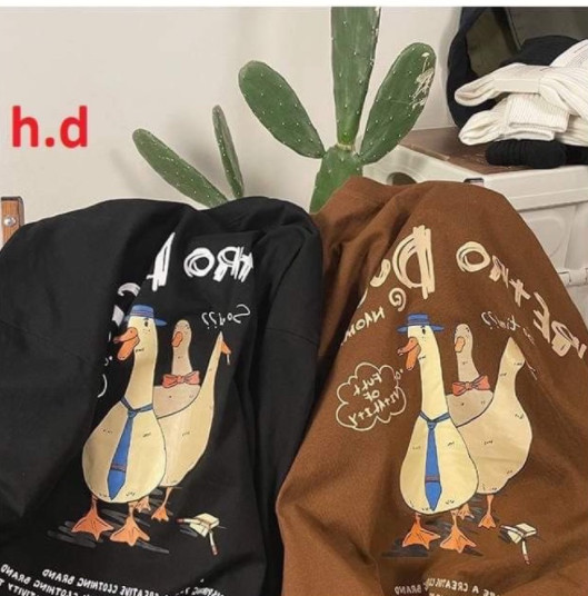 áo phông 3 con vịt/chất cotton mềm siêu cute