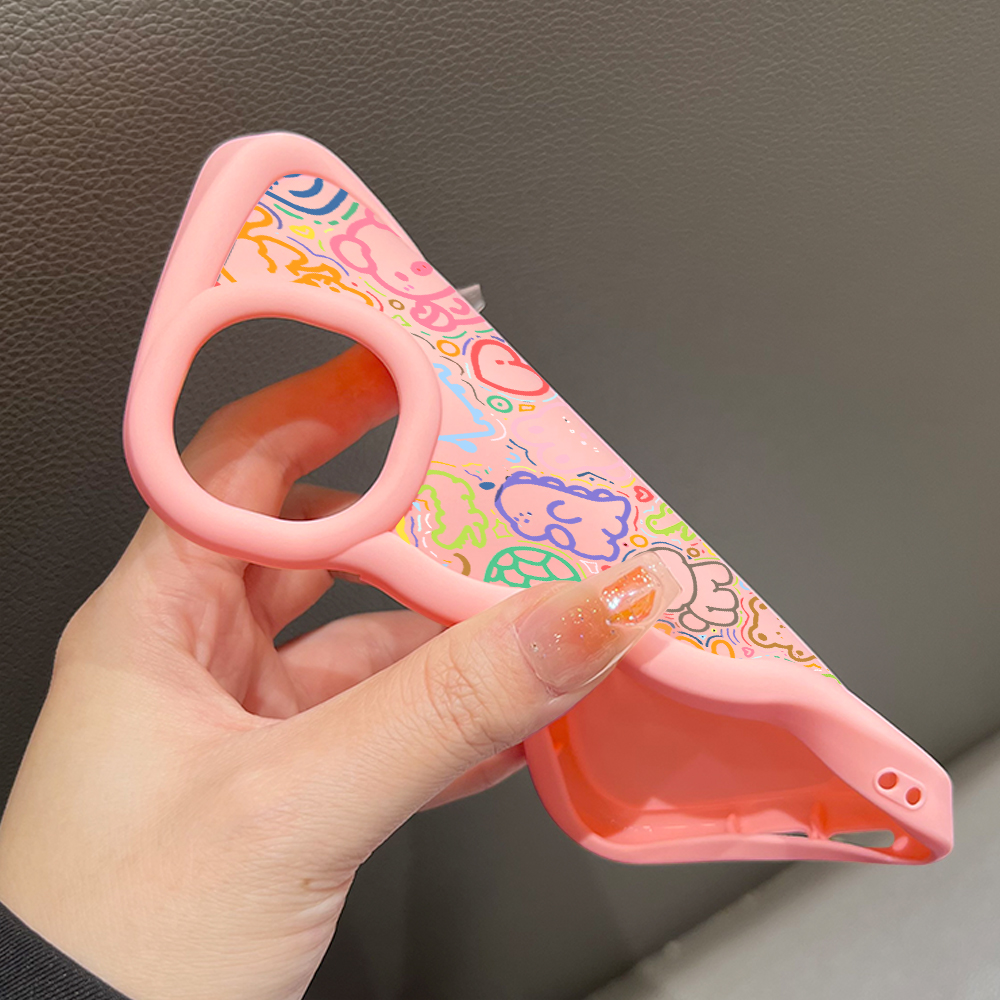 BILI for Redmi Note 14 4G 5G Note 14 Pro+ Xiaomi Poco X7 5G Back Cover Full Screen Small Animals Pattern Design Wavy Soft Silicone Mobile Phone Covers. 