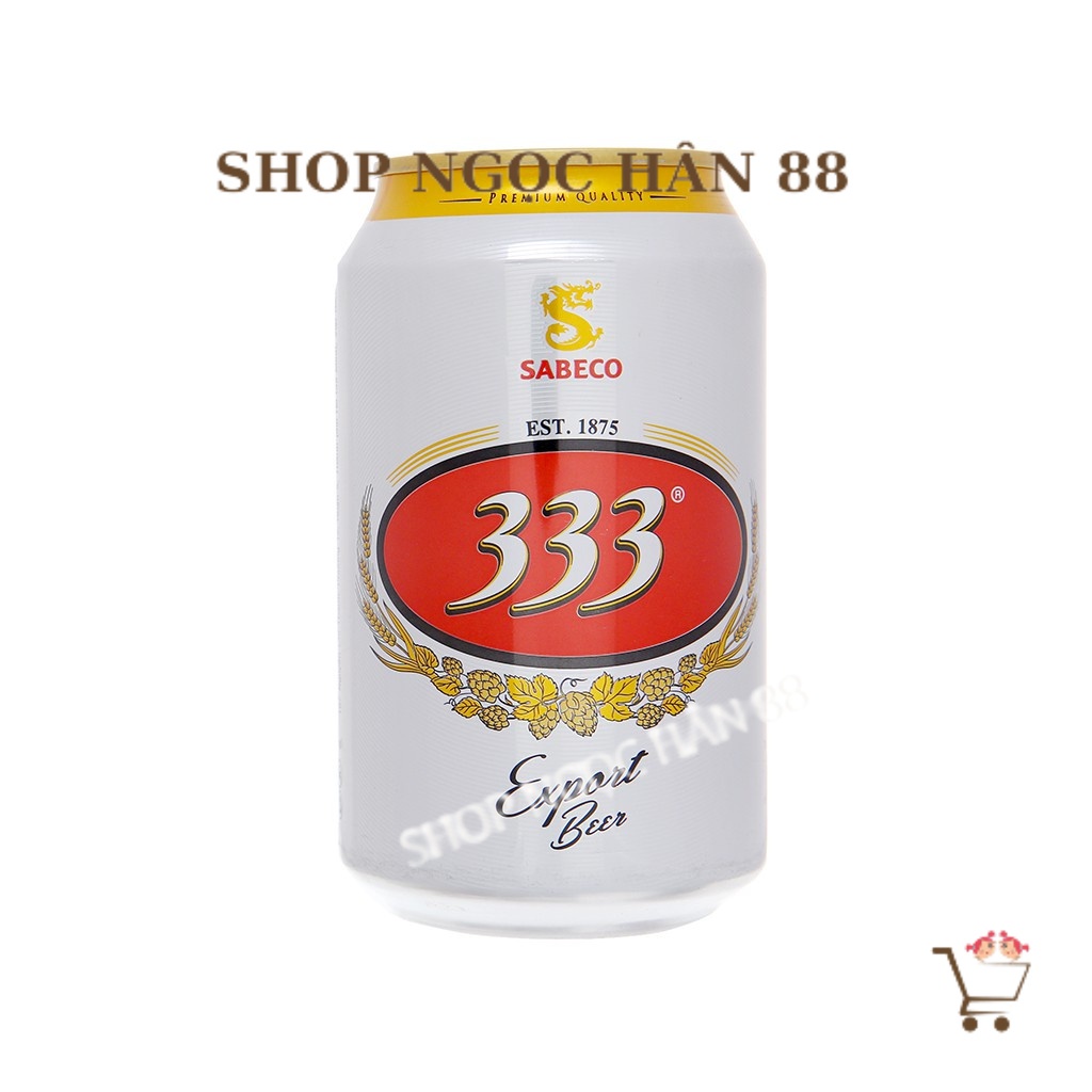 1 Lon Bia 333 (330ml/lon) date luôn mới