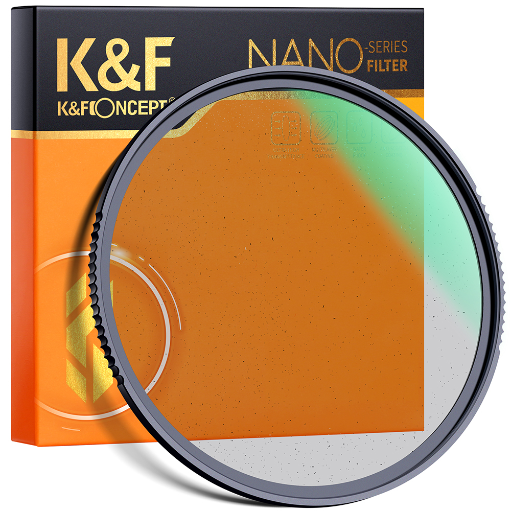 K&F Concept Nano-X Black Mist Diffusion 1/4 1/8 Special Effects Soft Filter Double Side Multi-Coated Filter Waterproof/Scratch Resistant Shoot Video like movies 49mm 52mm 58mm 62mm 67mm 77mm 82mm for Camera Lens