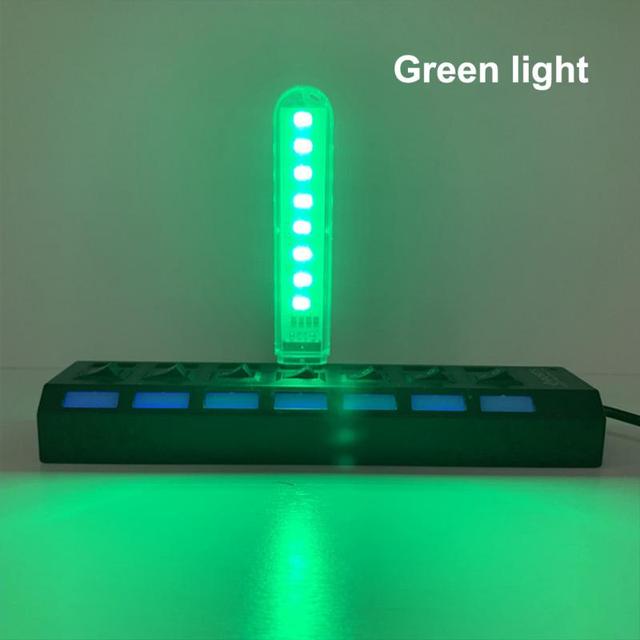 【Folio & Light】Mini Portable Led Usb Light 3leds 8leds Book Lights Reading Night Light 5v Power For Pc Lap Mobile Ultra Bright Reading Lamp. 