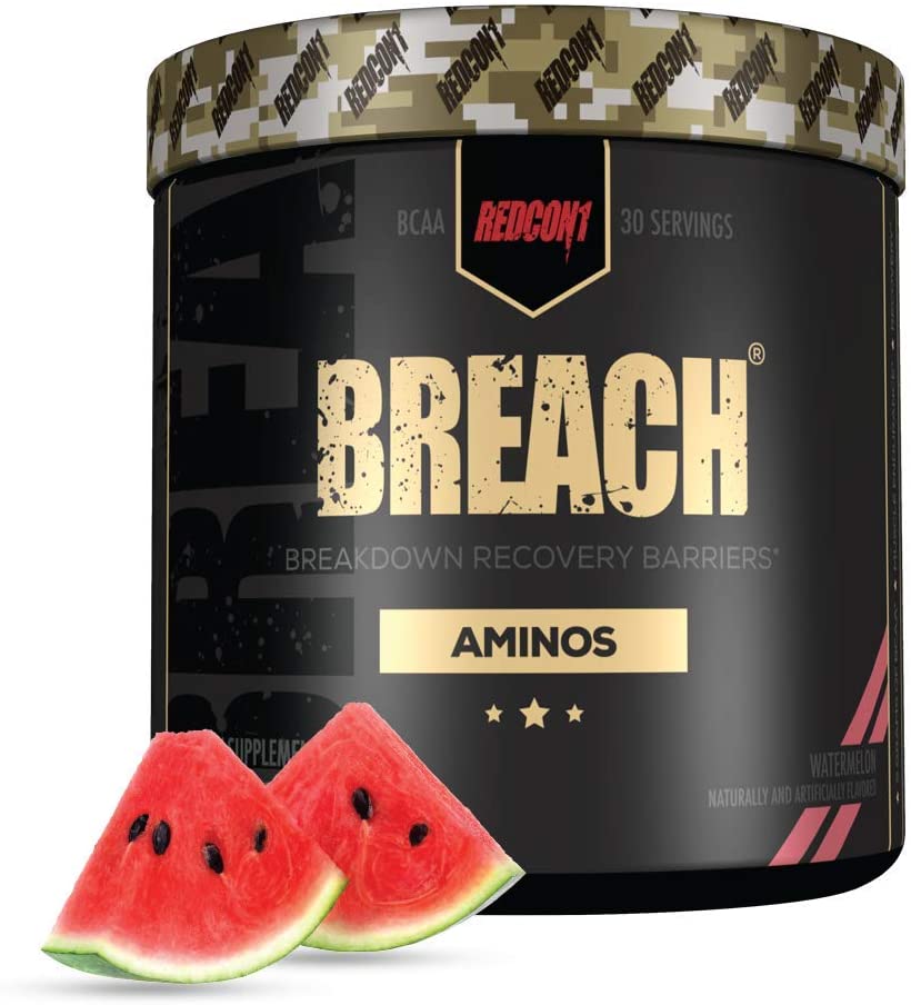 Redcon1 Breach BCAAs (30 Servings) Amino Acids, 211 BCAA Ratio