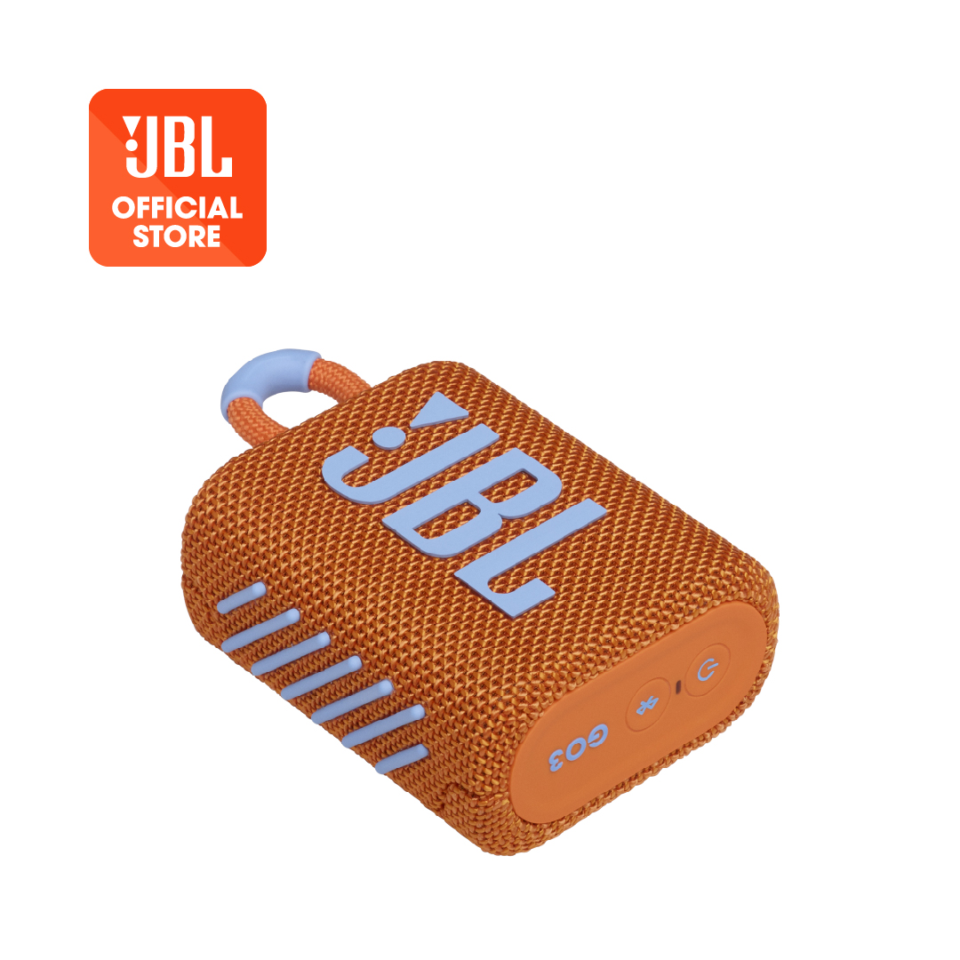 Loa Bluetooth JBL GO 3 | Kháng nước IP67 | Thời lượng pin 5h | USB Type C - Hàng Chính Hãng