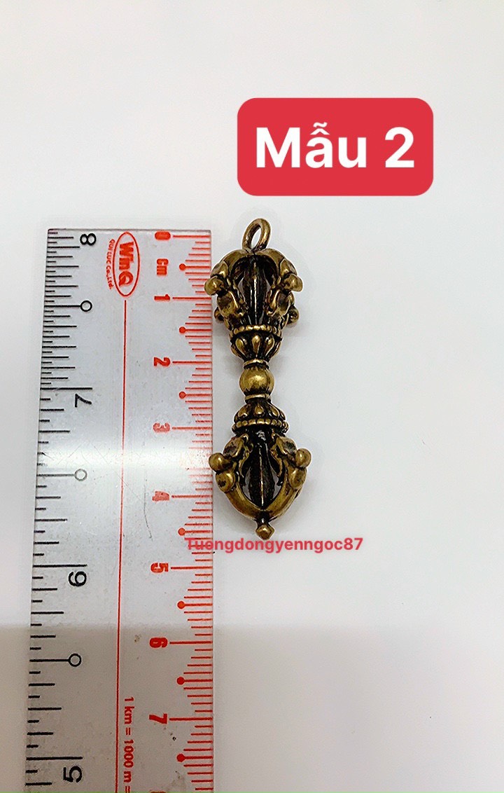 Chày kim cang đồng mini