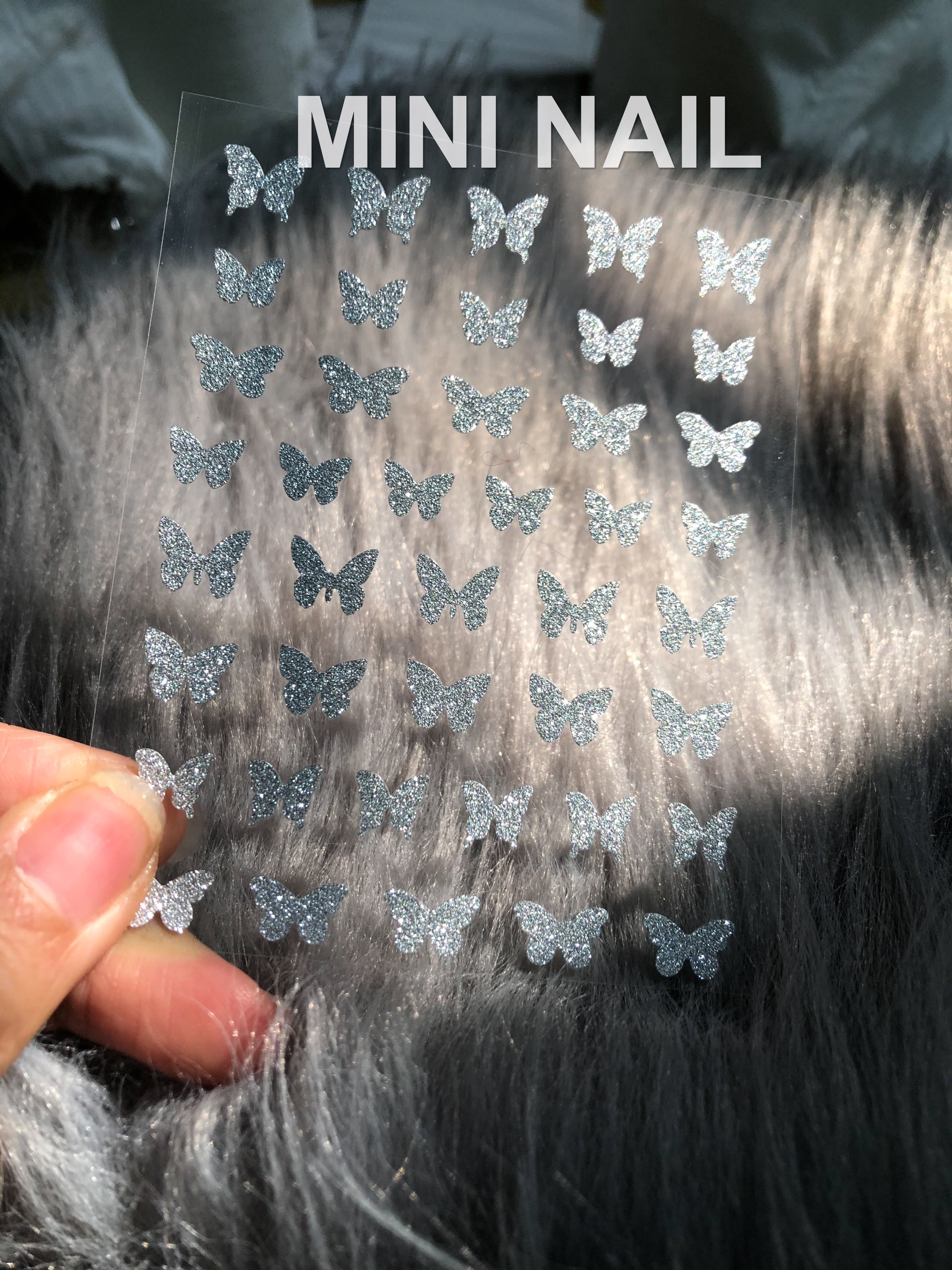 Sticker Flash trang trí móng tay siêu sáng