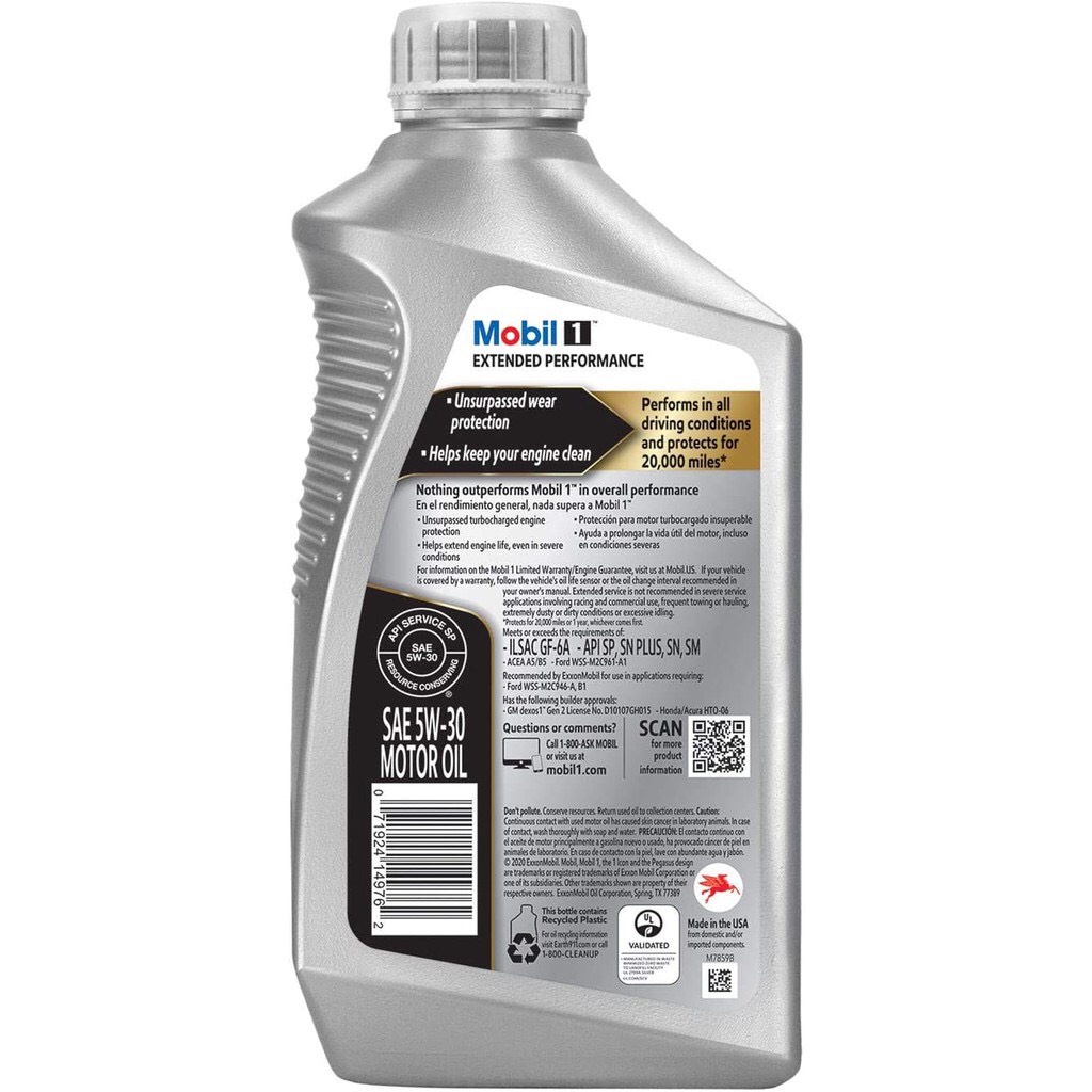 Nhớt Mobil 1 Gold Extended 5w30
