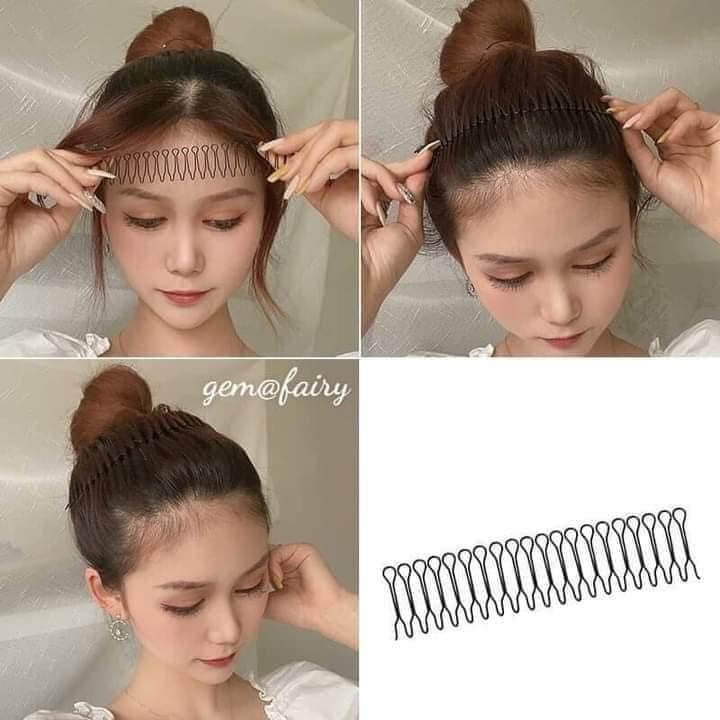 Bờm tóc, xược tóc chống rối tóc dạng lò xo