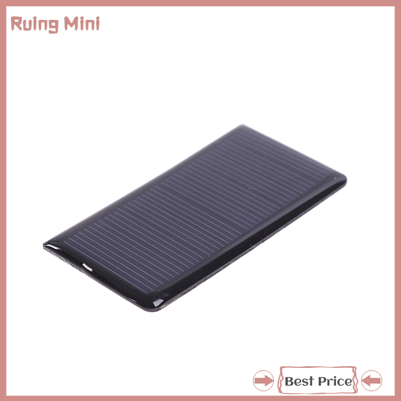 Ruing 1Pc Solar Panel 5V 60MA For Mini Solar Panel Charging And Generating Electricity