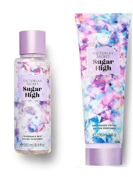 New Arrival! Bundle Sugar High Victoria's Secret Perfume with Lotion