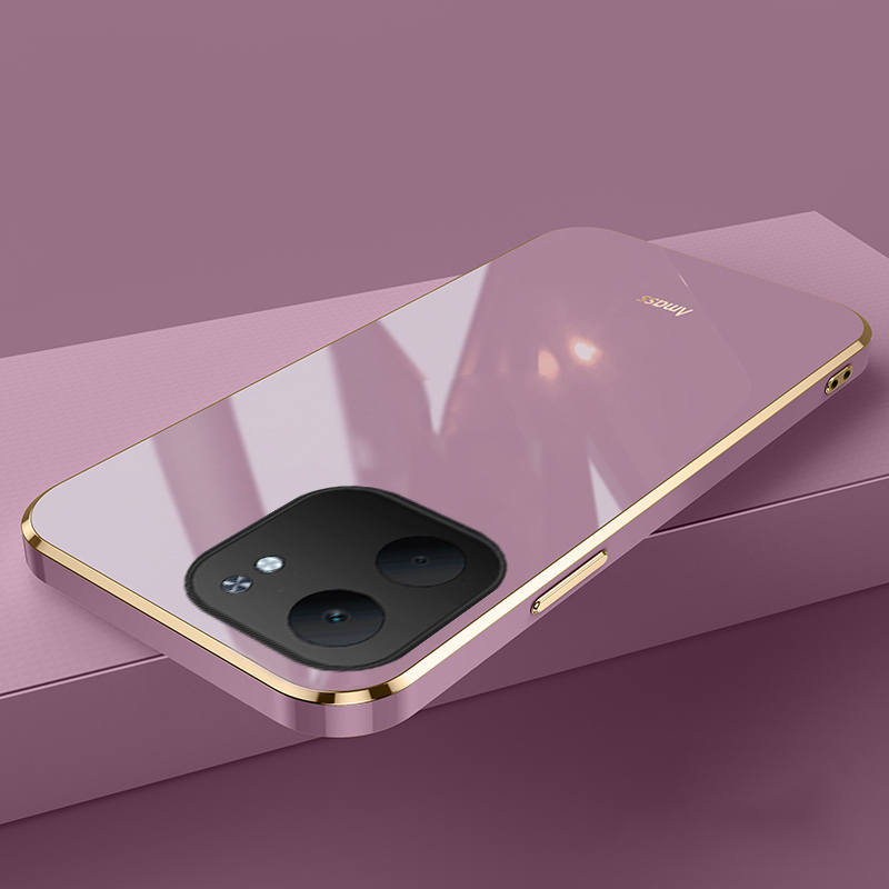 Phone case OPPO A5X Soft Transparent Plating Antioxidant Clear Back Cover OPPO A5X Case.