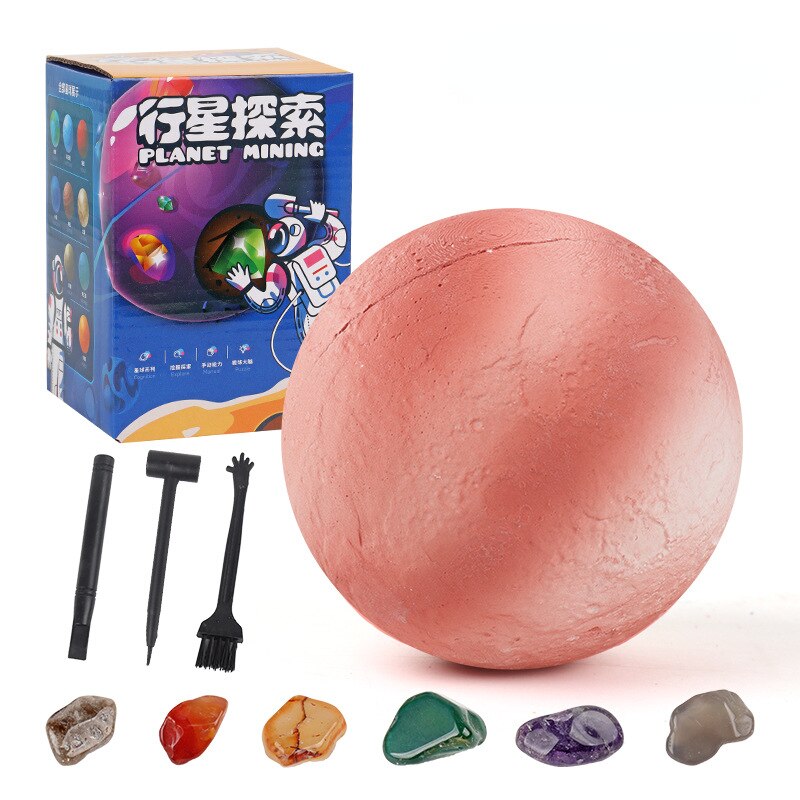 Children's Archaeology Digging Treasure Planet Gem Ore Exploration Of The Solar Mining Science Education Educational Toys