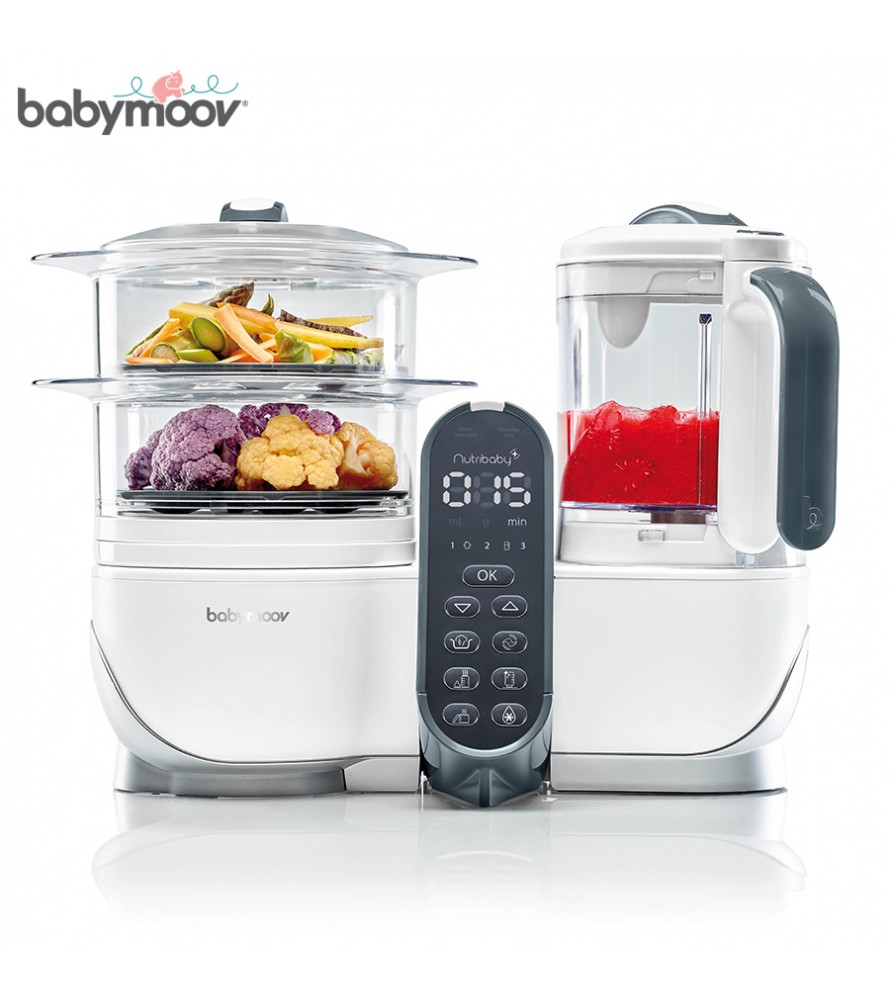 MÁY XAY HẤP ĐA NĂNG NUTRIBABY 5IN1 PLUS BABYMOOV