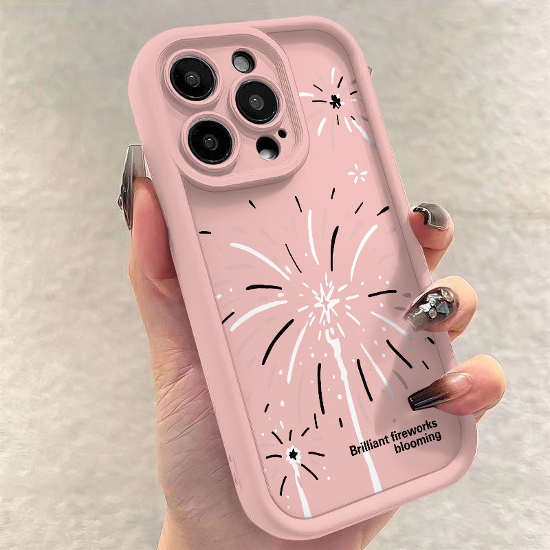 Compatibile con Realme C63/Realme C61 Custodia Morbida in TPU Trasparente Elettroplaccata con Carta Glitterata