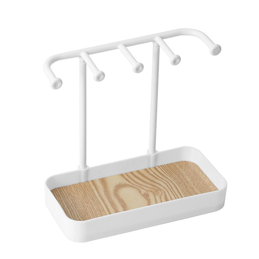 Jewelry Organizer Stand Necklace Holder Jewelry Rack Earring Tray Jewelry Rings Earrings Watches Bracelets Display