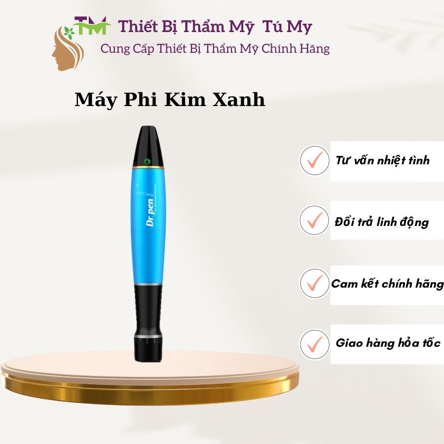 Máy phi kim dr.pen a1 có tích điện không | tích điện máy dr pen