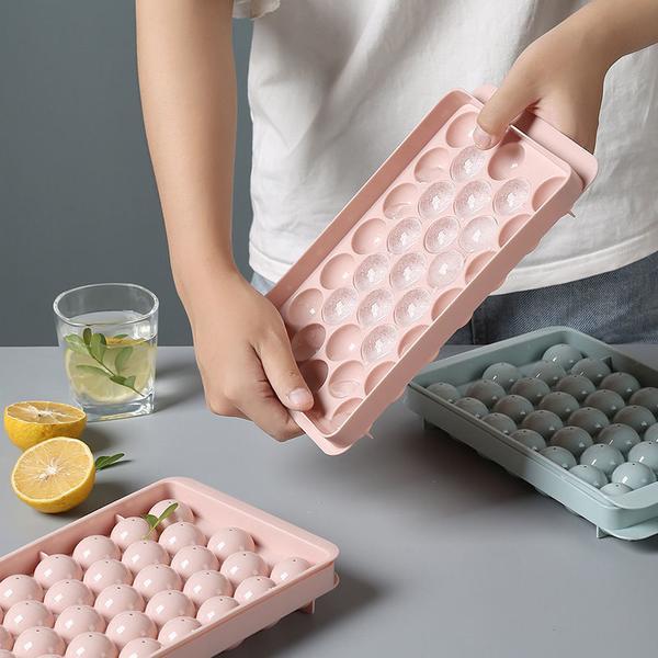 33 convenient round ice cube tray-jelly mold, Agar, jelly, Candy mold 33 convenient