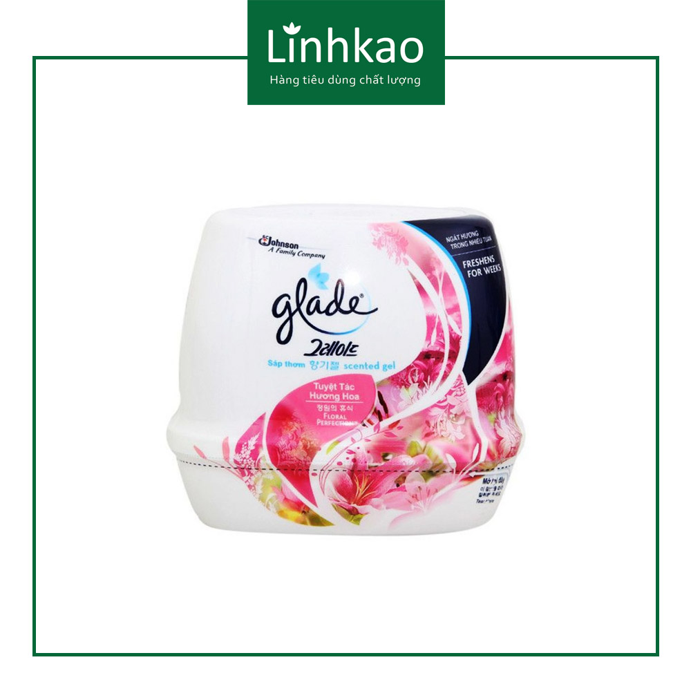 [Tặng khăn] Combo 2 Sáp Thơm Glade 180g nhiều hương