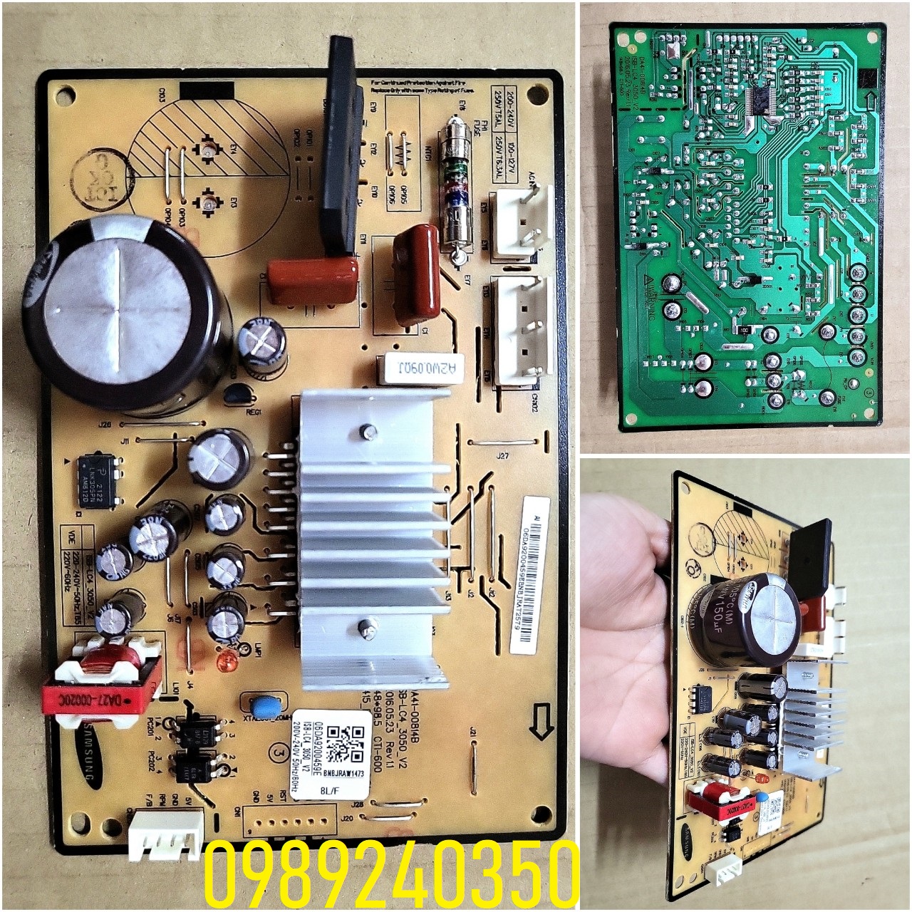 Bo mạch tủ lạnh Samsung mới chính hãng