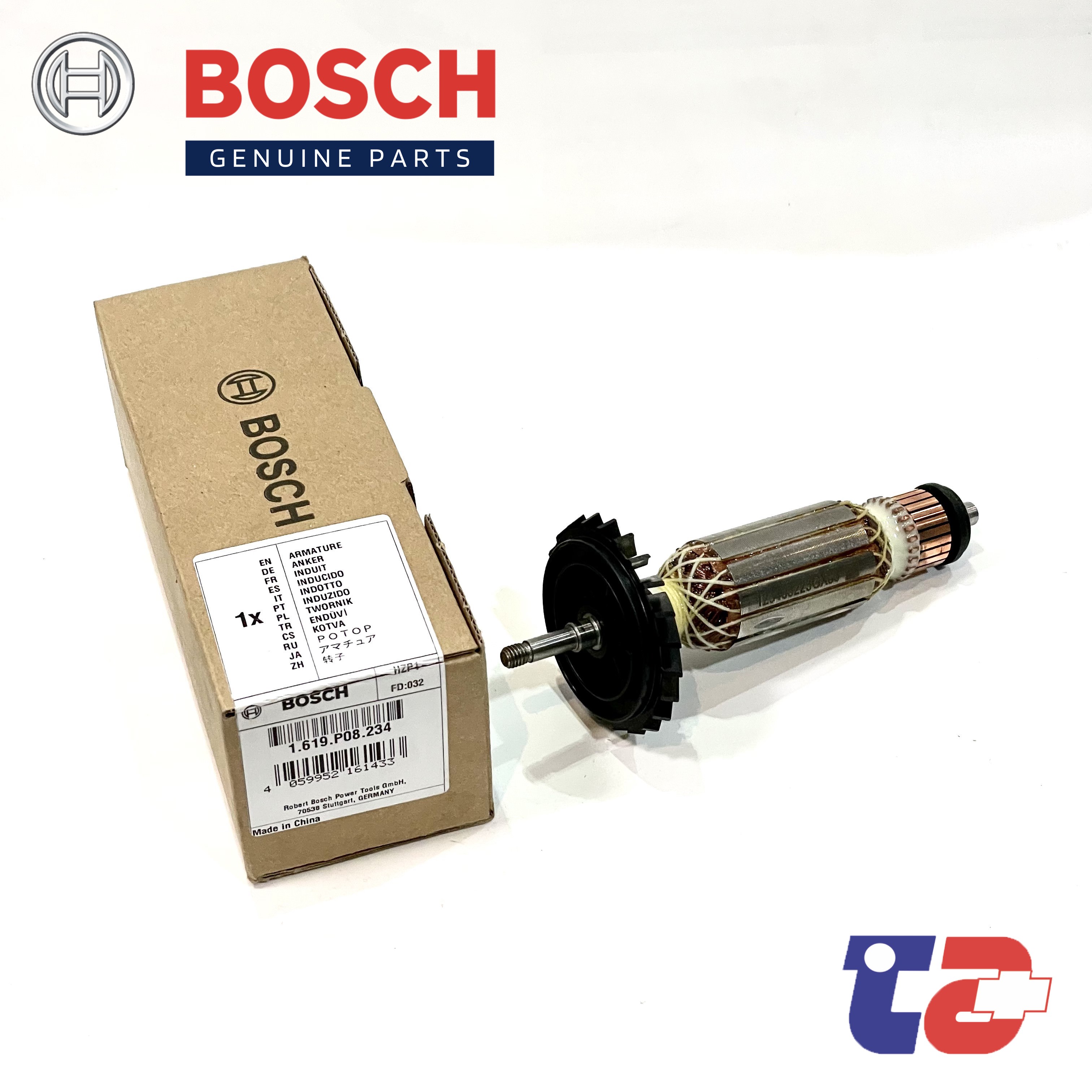 Bosch Armature for GWS 750100 (1604010BN7 / 1604010BM9) Lazada PH