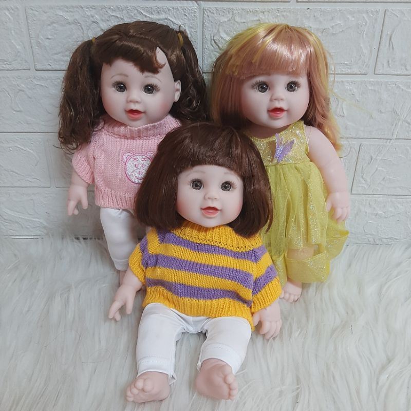 Búp Bê Nhựa Cao Cấp Nathaniel Bé Gái 30cm