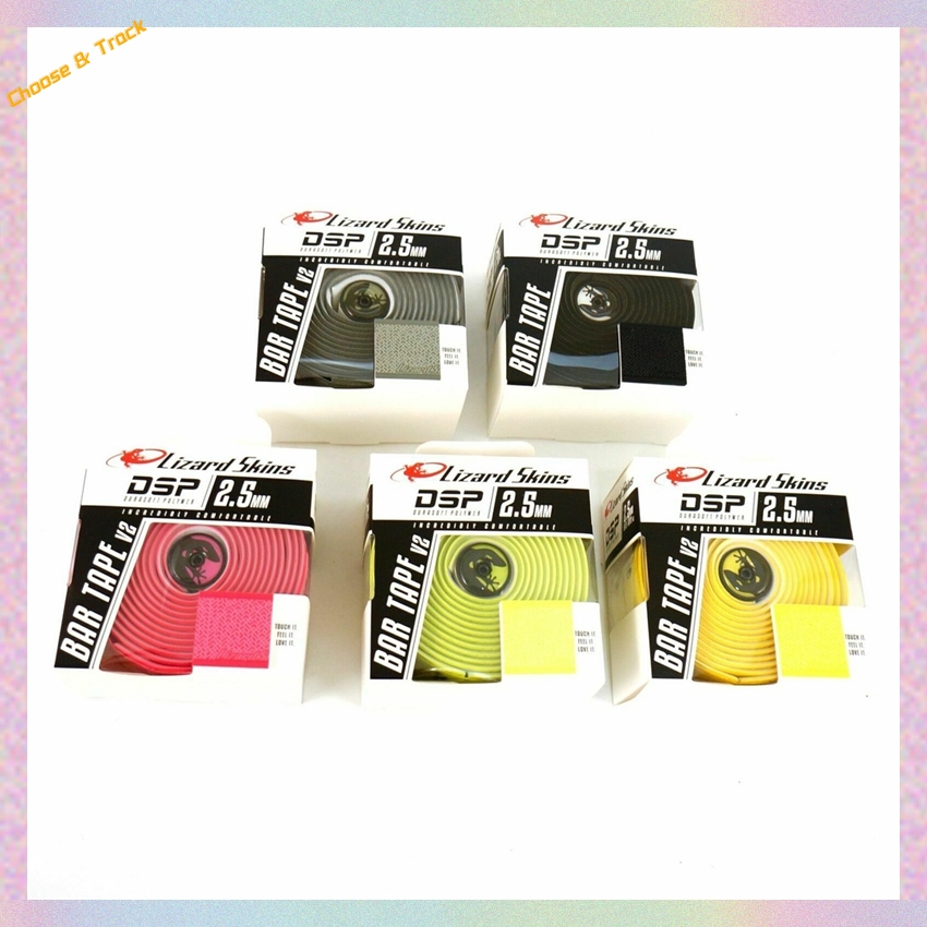 【Special offer】 Bike Bar Tape DSP 2.5mm V2 Neon Pink Jet Black Gray