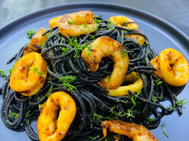 [500g] MÌ SPAGHETTI MỰC ĐEN [Italia] CASA RINALDI Pasta Black Squid Ink (nvt-hk)