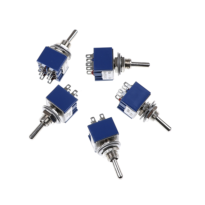 5 cái công tắc bật tắt 6 p công tắc bật tắt mini dpdt 6 chân 6a 125vac mới