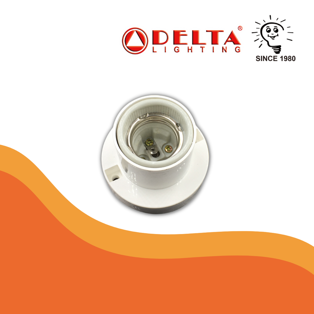 Delta Lighting Wiring Devices Heavy Duty Ceiling Receptacle E27 2 1/4