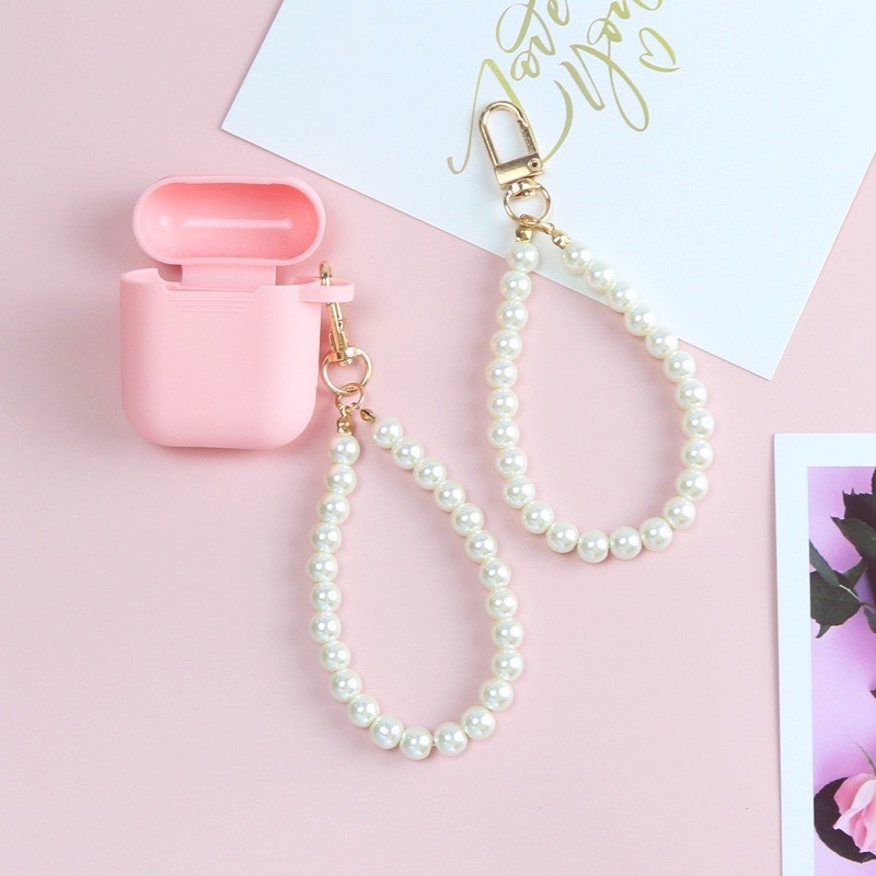 [MK03] Móc khóa móc treo hạt ngọc trai
