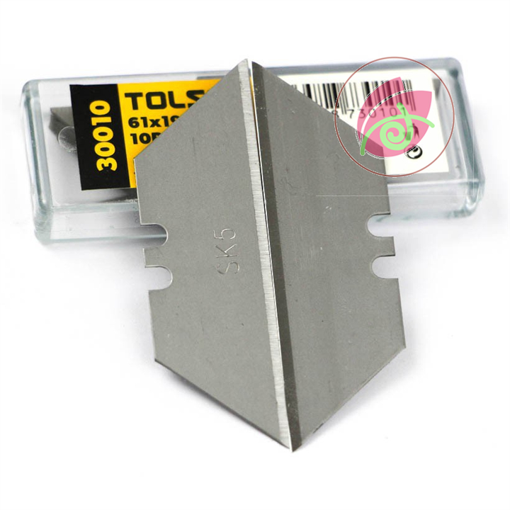Lưỡi dao rọc giấy tolsen 30010 kích thước 61*19mm dùng cho dao tolsen 30007 30008 30019
